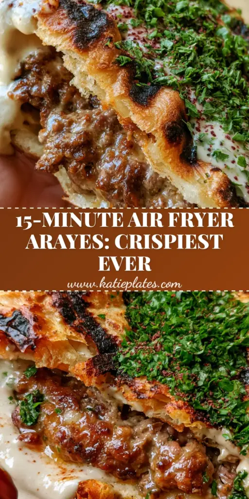 Arayes Recipe: Ultra-Crispy Air Fryer Lebanese Meat-Stuffed Pitas 4 A stack of ultra-crispy Lebanese Arayes wedges with dark charred grill marks and tahini sauce. (Arayes recipe)